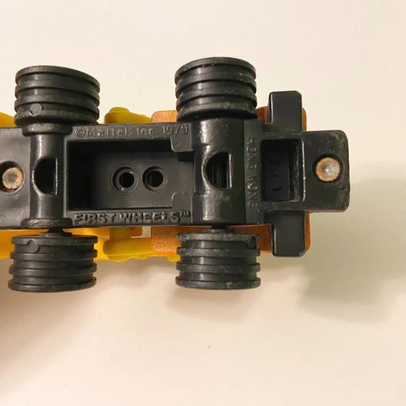 Vintage 1979 Mattel First Wheels Forklift Truck Toy Vehicle Diecast and Plastic - Picture 7 of 14